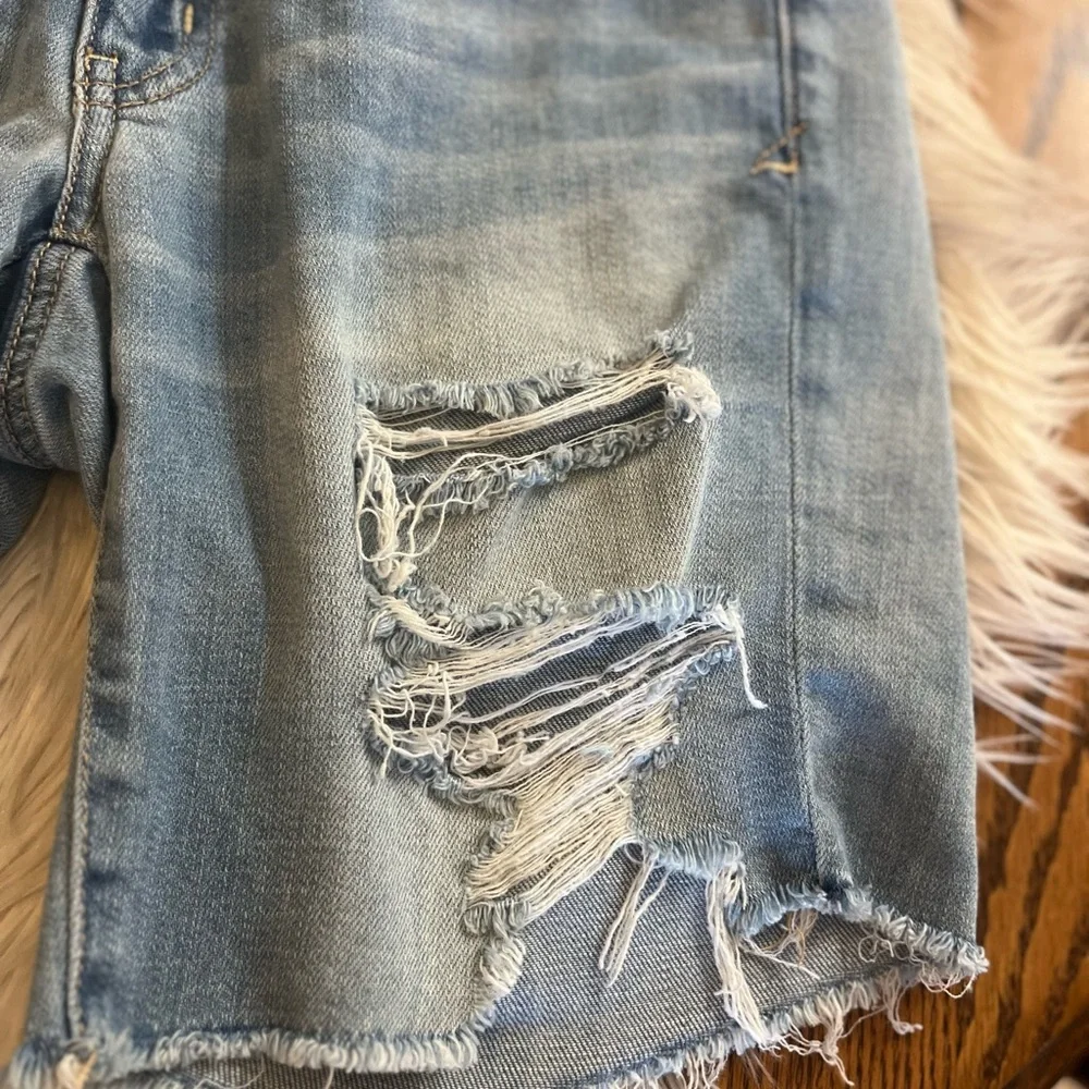 American Eagle Distressed Denim Shorts